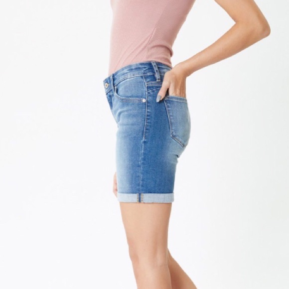 Mid Rise Bermuda Shorts - Picture 3 of 6